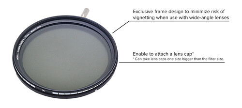 Hoya 52mm Variable Density II ND 3-400 Filtre (1 2/3 - 8 2/3 stop)