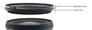 Hoya 52mm Variable Density II ND 3-400 Filtre (1 2/3 - 8 2/3 stop) - Thumbnail
