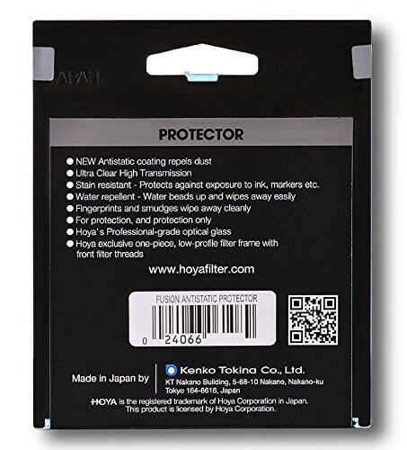 Hoya 62 mm Fusion Antistatic UV Filtre