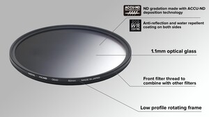 Hoya 82mm Pro ND 16 Grad Filtre - Thumbnail