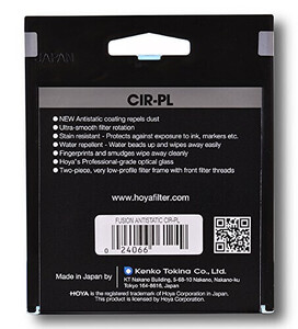 Hoya - Hoya 86mm Fusion Antistatic Circular Polarize Filtre (1)