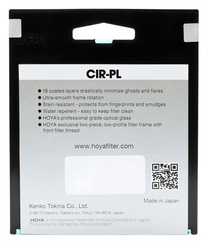 Hoya Fusion One Circular Polarize 52mm Filtre
