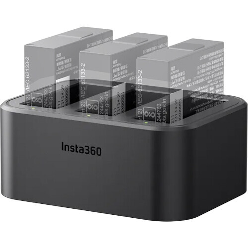 Insta360 Ace Pro Orijinal 3'lü Şarj Cihazı (Fast Charge Hub)