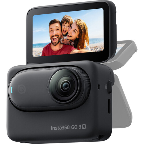 Insta360 GO 3S Aksiyon Kamera (64GB, Siyah)