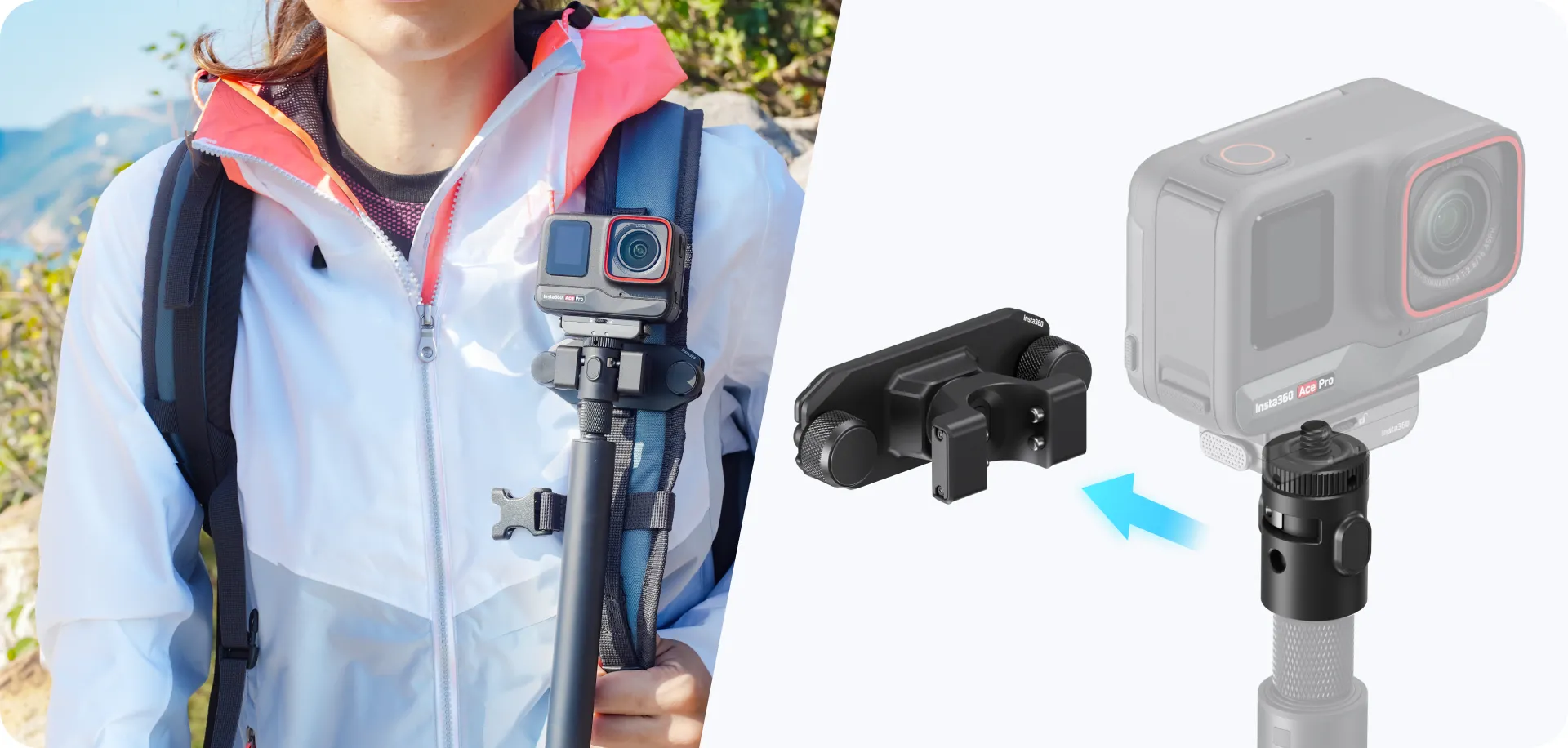 Insta360 Magnetic Selfie Stick Holster