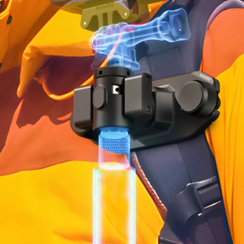 Insta360 Magnetic Selfie Stick Holster - Thumbnail