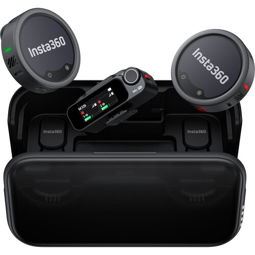Insta360 Mic Pro İki Kişilik Kablosuz Mikrofon Seti