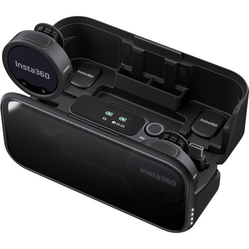 Insta360 Mic Pro İki Kişilik Kablosuz Mikrofon Seti