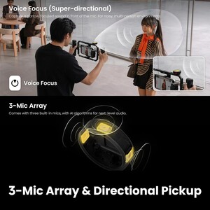 Insta360 Mic Pro Kablosuz Verici (Transmitter) - Thumbnail