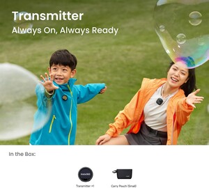 Insta360 Mic Pro Kablosuz Verici (Transmitter) - Thumbnail
