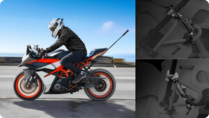 Insta360 Motorcycle Selfie Stick Support Clamp - Thumbnail