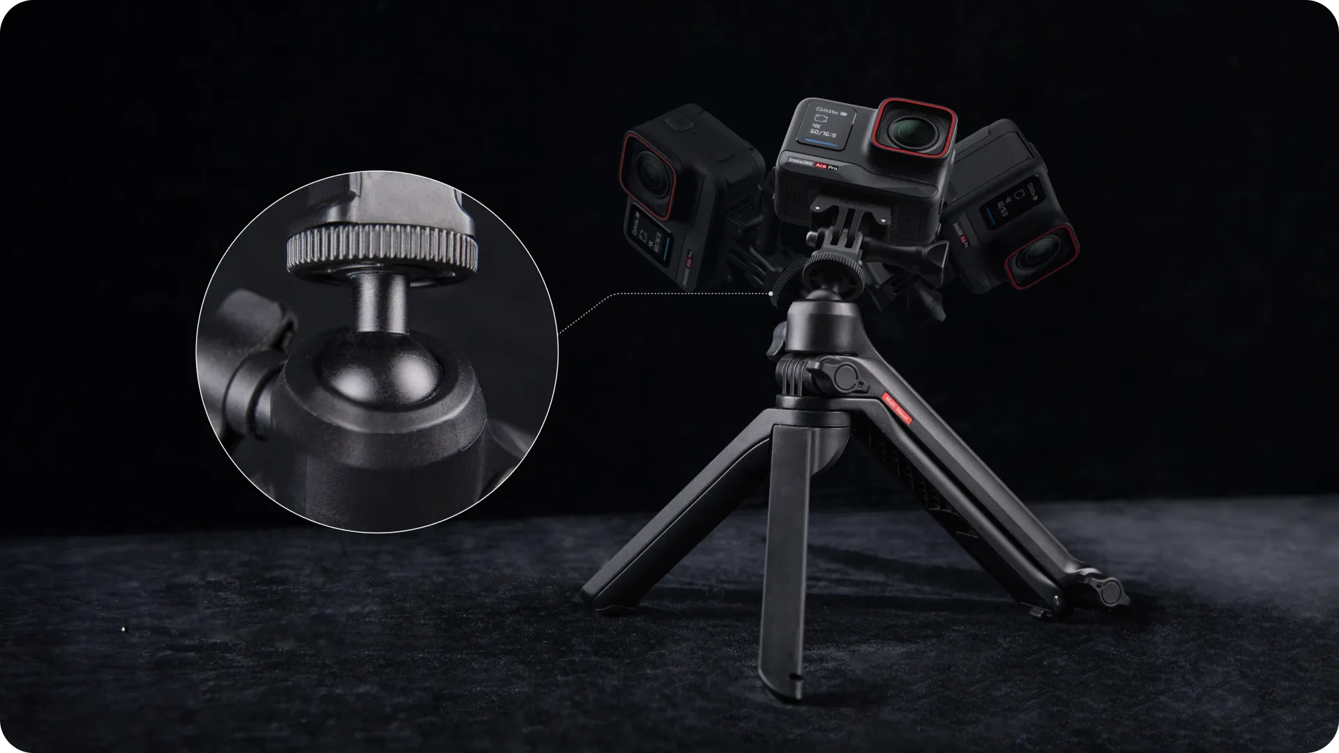 Insta360 Multi Mount 3-in-1 Çoklu Montaj - Thumbnail