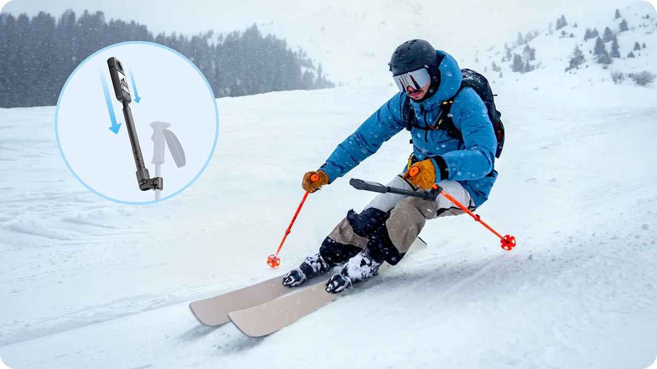 Insta360 Ski Pole Mount - Thumbnail