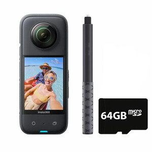 Insta360 - Insta360 X3 360° Kamera + Stick + Hafıza Kartı