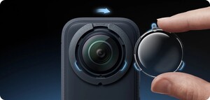 Insta360 X3 Standard Removable Lens Guards - Thumbnail