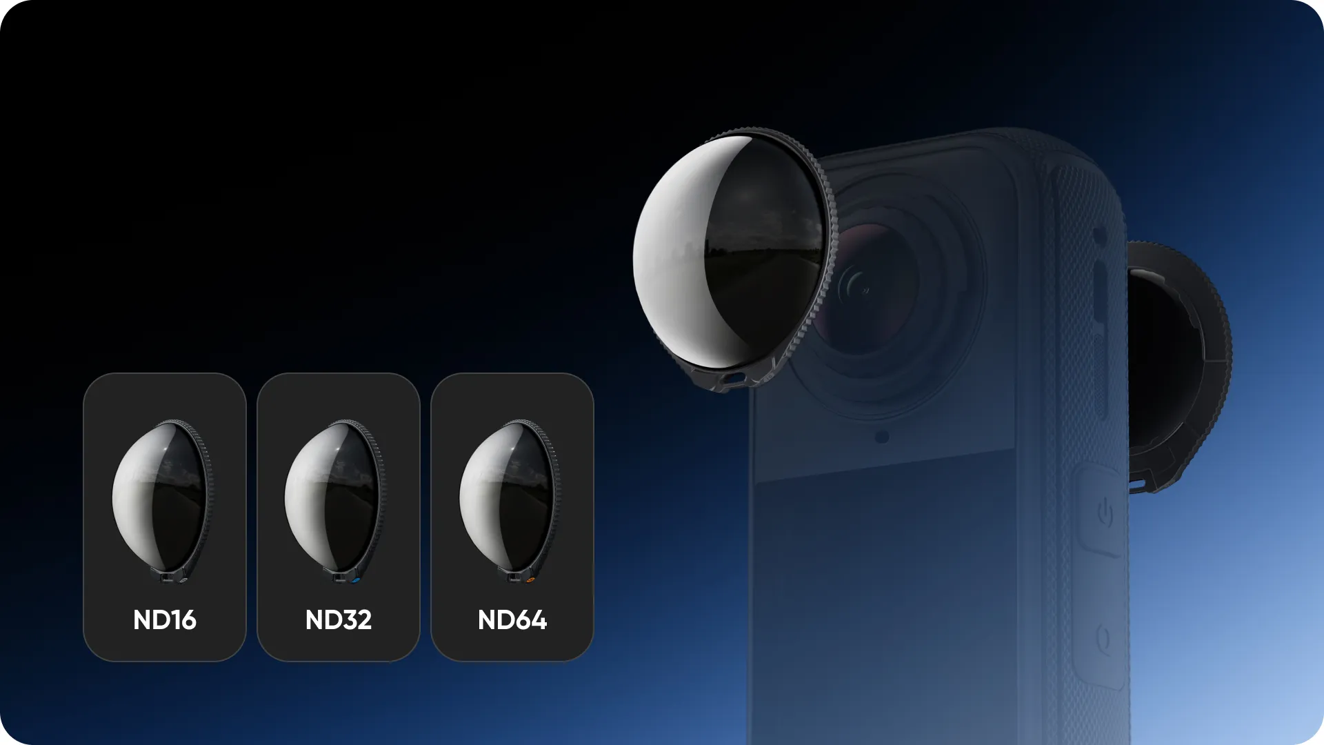 Insta360 X4 Air ND64 Filtre Seti (2'li)