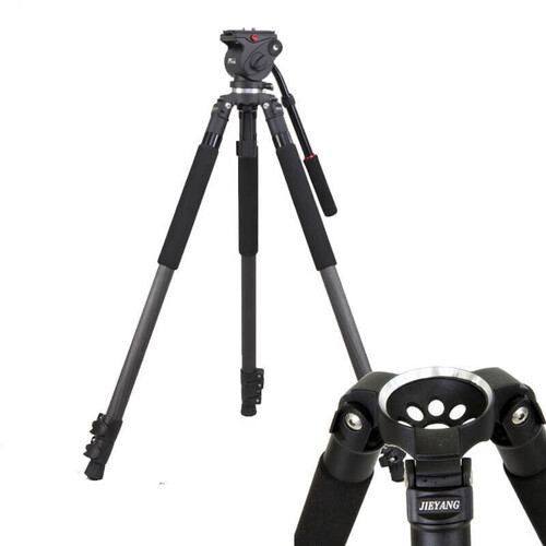 Jieyang 0509A Profesyonel Video Tripod