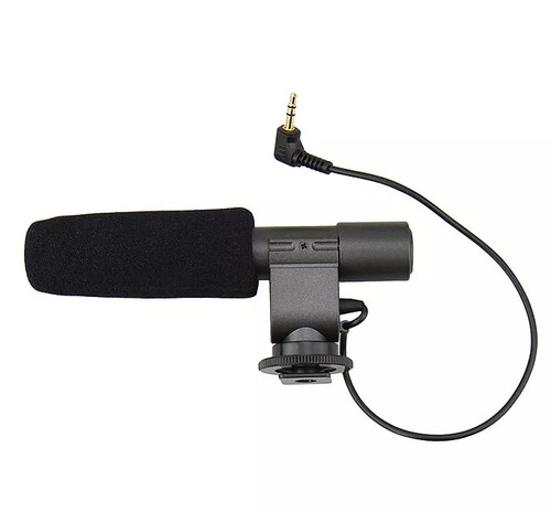 JJC MIC-1 Stereo Shotgun Mikrofon