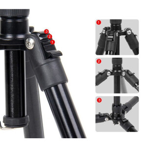 Kaiseberg KR-233P Profesyonel Video Tripod ( 5kg ) - Thumbnail