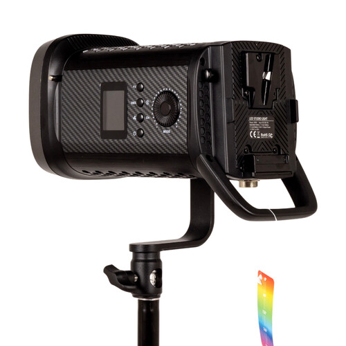 Kaiseberg KS-200 RGB AIR V-Mount Profesyonel Led Işık (Tek Kafa)