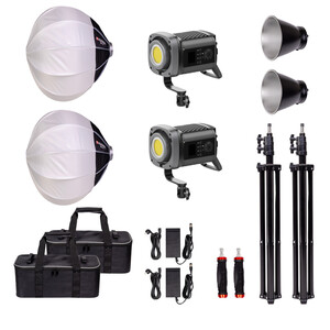 Kaiseberg - Kaiseberg KS-200B AIR Led KRL-65 Lantern Softbox - Kit 2