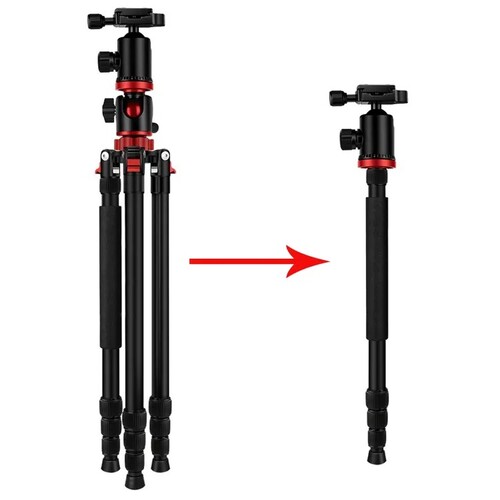 Kaiseberg KR-2542T Yatay Çekim Tripod + Monopod Travel Kit ( 5kg )