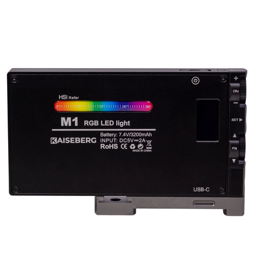 Kaiseberg M1 RGB Mini Mobil Video Işığı