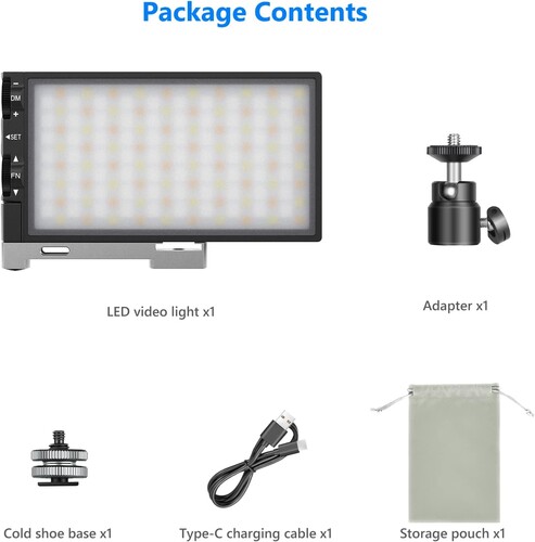 Kaiseberg M1 RGB Mini Mobil Video Işığı