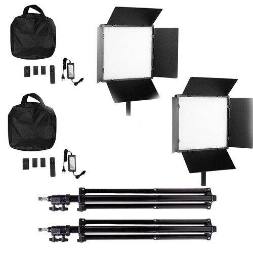 Kaiseberg Pro660 Bi-Color Panel Led Işık İkili Kit
