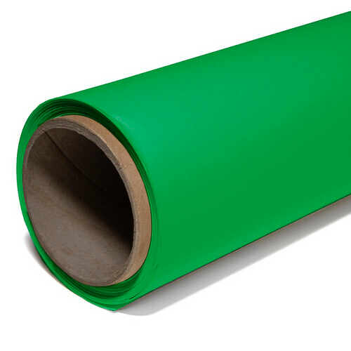 Kaiseberg Sabit Kağıt Sonsuz 3'lü Fon Perde (White, Green, Black) 2.70x11M