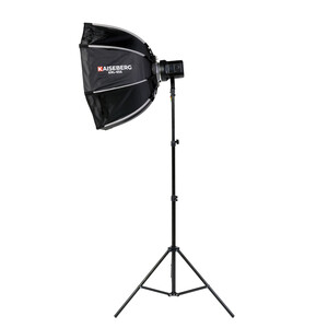 Kaiseberg SK-135FR RGB AIR Spotlight Işık 95cm Octagon Softbox Set - Üçlü Kit - Thumbnail