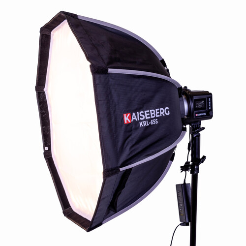 Kaiseberg SL-60B AIR 60W Bataryalı Bi-color Taşınabilir Softbox Işık - Kit 2