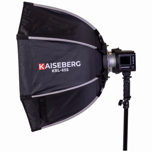 Kaiseberg SL-60B AIR 60W Bataryalı Bi-color Taşınabilir Softbox Işık - Kit 2