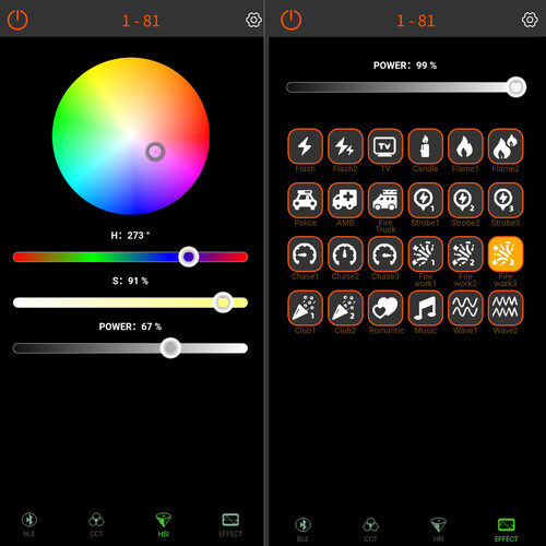 Kaiseberg SL500 İkili RGB LED Tüp Işık Kiti