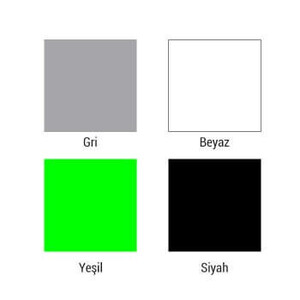 Kaiseberg - Kaiseberg Stüdyo Kumaş Fon ( 2,7 x 5,8m ) Boru Makara Zincir Sistemi-Greenbox ( Yeşil ) (1)