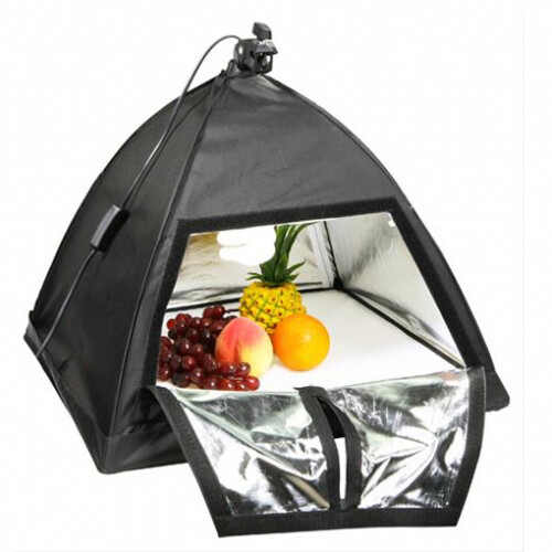 Kaiseberg Sürekli LED 2 in 1 Softbox ve Ürün Çekim Çadırı 75x75cm