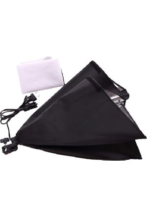 Kaiseberg Sürekli LED 2 in 1 Softbox ve Ürün Çekim Çadırı 75x75cm