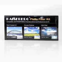 Kaiseberg - Kaiseberg Uv Polarize ND4 Phantom 3 ve Phantom 4 Filtre Kit (1)