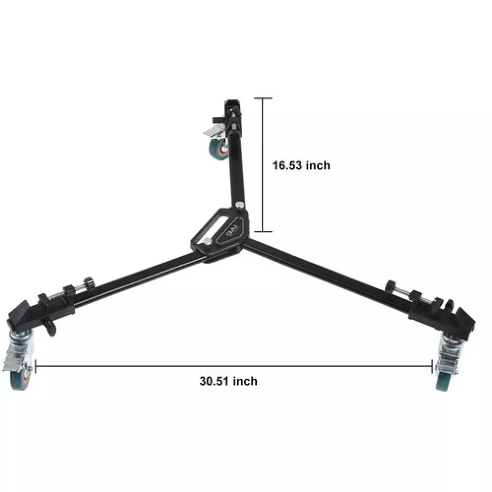 Kamera Fotoğraf Aydınlatması için GVM Tripod Dolly
