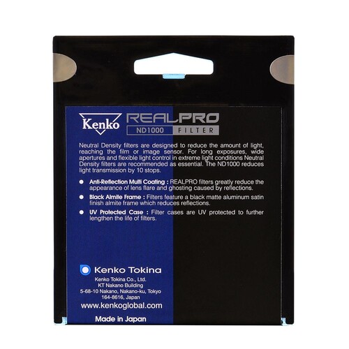 Kenko 49mm Real Pro MC ND1000 Filtre