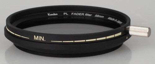 Kenko 67mm PL Fader ND3 ND400 Variable ND Filtre