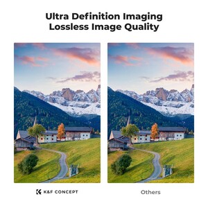 K&F 58mm Nano-D Serisi ND3-ND1000 Filtre (1.5-10 Stop) - Thumbnail