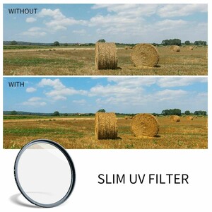 K&F - K&F Concept 58mm NANO-A SERIES MC-UV Slim Filtre (1)