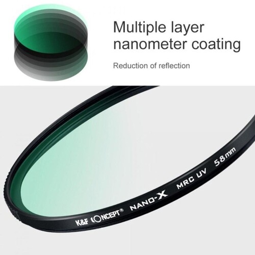 K&F Concept 95mm NANO-A SERIES MC-UV Slim Filtre