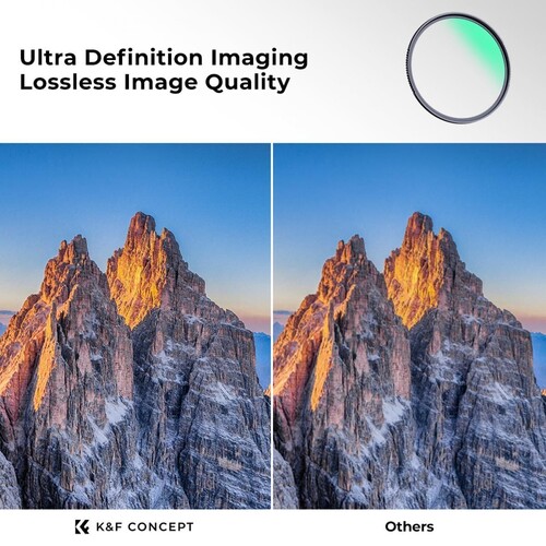 K&F Concept 95mm NANO-X MC-UV 28 Çok Katmanlı Kaplamaya sahip Koruma Filtresi 8K Ultra HD(Kopya)