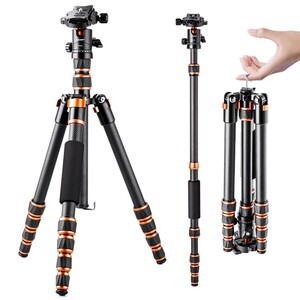 K&F Concept - K&F Concept BA225 Carbon Fiber Tripod Ball Head (KF09.077V1)
