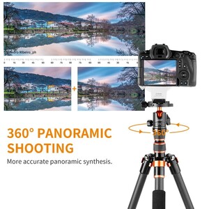 K&F Concept BA225 Carbon Fiber Tripod Ball Head (KF09.077V1) - Thumbnail