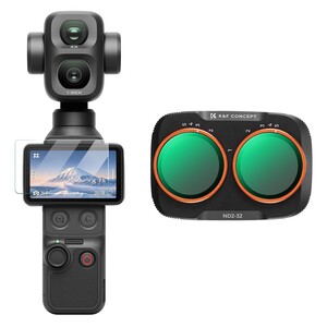 K&F Concept - K&F Concept DJI Osmo Pocket 4P İçin Değişken ND Filtre (ND2-32) (Metal)