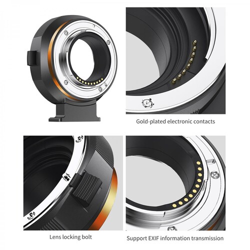 K&F Concept KF06.465 Canon EF/EF-S to Fujifilm X Mount Adaptör