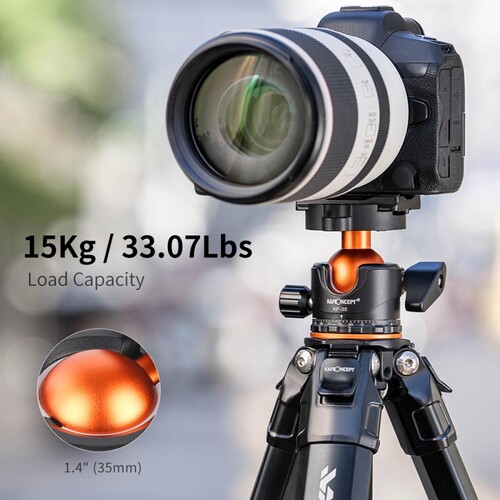 K&F Concept KF09105 Kompakt Tripod (SP4022M3)
